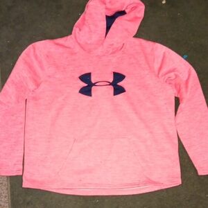 Under Armour Kids Bright Pink Hoodie